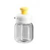 Botella Multifuncional Presionable para Control de Aceite con Boquilla de Acero Inoxidable, Botella de Vidrio para Condimentos, Gadget de Aceite para Ensaladas, Botella de Condimentos para Cocina del Hogar