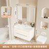 Lavabo de cerámica de gran diámetro combinación de mueble de baño lavabo grande lavabo cerámico integrado lavabo oceánico tamaño grande lavabo de vientre para baño