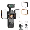 Luz de Relleno Pocket 3 es Adecuada para Cámara de Acción Dji Luz de Fotografía P3 Osmo Portátil Luz Suave Luz de Bolsillo