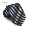 Gravata Masculina Negócios Moda Britânica Listra Diagonal Laranja 8cm de Largura Camisa Social Casual Noivo Casamento Tendência