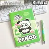 Cuaderno de Panda de Dibujos Animados A5 Cuaderno Engrosado Cuaderno de Premio para Estudiantes Cuaderno Pequeño de Dibujos Animados para Niños Venta al por Mayor