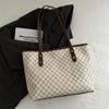 Bolso de mano de alta gama para mujer, bolso de hombro portátil, versátil, de gran capacidad, para uso diario, 2024