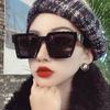 Explosiones Transfronterizas Gafas de Sol Retro de Marco Grande Europeas y Americanas Moda de Celebridad en Línea para Mujer Gafas de Tendencia con Nueva Personalidad para Hombre