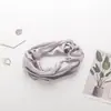 Bufanda de verano para mujer, con protección solar, para el cuello, con velo integrado, fina y transpirable, para el sol, tipo jersey.