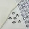 Wuzhou K9 Super Brilhante 6X8 Formato Ovo de Pombo Diamante 1:1 Réplica Huazi Decorativa Pontiaguda Irregular Acessórios para Unhas Peças de Diamante