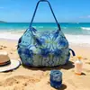 Bolsa Acordeão Bolsa de Compras de Supermercado Bolsa Tote Portátil Enrolável Bolsa Nuvem Bolsa de Armazenamento de Grande Capacidade Bolsa de Compras Dobrável