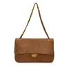 Otoño/Invierno 2026 Bolso de Cadena Estilo Coco Cuadros Mate para Mujer Bolso Cuadrado Pequeño de Gama Alta Bolso de Mano Cruzado al Hombro