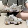 A2026 Verano Suela Delgada de Durian Zapatos de Papá Talla Grande Comercio Exterior Zapatos Deportivos con Pedrería Malla Transpirable Modernos Deportivos