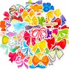 Gran Venta de 50 Pegatinas de Moños, Nuevas Pegatinas de Moños de Princesa para Niña, Pegatinas de Recompensa para Niños