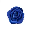 Rosa de Fita Feita à Mão 4cm Material para Acessórios de Cabelo diy Caixa de Presente Brinquedo Bolsa de Roupa Flor de Tecido Decorativa