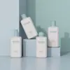 Atacado de Fábrica Frascos de Shampoo 300ml Corpo de Material Pelúcia PE Frascos de Loção Corporal Frascos de Loção para Cosméticos de Alta Qualidade