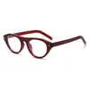 Gafas de sol triangulares estilo ojo de gato para mujer, estilo europeo y americano, nuevas gafas de moda, para cara pequeña, protección UV, color estampado de leopardo, gafas de sol para hombre