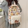 Mochila Simple Estilo Coreano Kapibala 2025 Nueva Ligera Estudiante de Primaria Libro de Clase Mochila Casual
