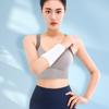 Muñequera Extensa Bordada con Etiqueta Tejida para Hombres y Mujeres, Muñequera Deportiva, Absorbente de Sudor, Transpirable para Baloncesto y Voleibol en Verano