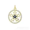 Fábrica de Origen Joyería Microincrustada Accesorios Piezas de Cobre Serie Ojo del Diablo Ojos Serie Mariposa Colgantes