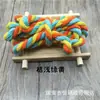 Cuerda de Algodón Trenzada Redonda Sólida de 6 mm, Tres Colores, Trenza de Tres Hilos, Cuerda Trenzada, Ropa, Accesorios Textiles para el Hogar, Cuerda de Algodón Trenzada