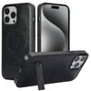 Soporte Magnético de Media Varilla con Patrón de Ternera Funda para Teléfono Móvil Adecuada para Apple Iphone17 Funda de Cuero para Teléfono Móvil Fábrica Transfronteriza