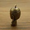 Ornamentos Internos de Carro em Latão Puro Pingente Chaveiro de Carro Sólido em Latão Presente Criativo Retrô Joias para Atacado
