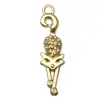 Venta Caliente Transfronteriza Serie de Animales Gato Aleación de Oro Kc Dijes Colgantes para Pulsera DIY Collar Pendiente Accesorios de Joyería