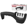Artefacto Afilador Rápido de Tuberías de Tres Etapas para el Hogar Afilador de Cocina Portátil Herramienta de Afilado de Puesto Callejero Fabricante Venta al por Mayor