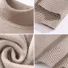 Comércio Exterior Atacado Tricô Gola Alta Masculino Tricô Novo Casual Roupa de Trabalho Camisa Base Camiseta Interna Tricô Quente