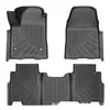 Adecuado para Chevrolet Silverado Ev Rst 2025 Tapetes de Piso de TPE Material 3D para Todo Clima Tapetes de Piso