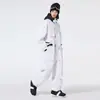 Macacão de esqui masculino e feminino Looser 24-25, à prova d'água, quente, snowboard, estilo americano, peça única