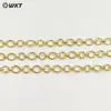 Bc252 Clásico Grande O Pequeño O Cadena Latón Liso Grueso DIY Collar Pulsera Accesorios Semi-Terminados