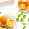 Juguetes pequeños de comida hechos a mano: fruta, fresas, duraznos, tomates, calabazas, juguetes blanditos, moldes de silicona de grado alimenticio