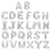 Globos de Papel de Aluminio de 32 pulgadas con Letras Mayúsculas Versión Americana Decoración de Caracteres en Pinyin Inglés de Papel de Aluminio Az Globos de Papel de Aluminio al por Mayor