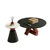 Design de mesa de centro geométrica minimalista, artístico e criativo, para salas de estar pequenas, uso doméstico, luxo leve, mesa de chá minimalista italiana de alta qualidade