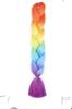 Africano Big Braid Peruca Colorido Dirty Braid Cabelo Corda Gradiente Fibra Química Big Braid Reggae Hip Hop Dirty Braid Hair Braid