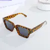 Moda transfronteriza nuevas gafas de sol celebridad de internet montura grande sensación de alta gama gafas de sol cuadradas para mujer gafas de sol para hombre fotografía callejera al aire libre adelgazantes