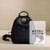 Mochila de Tecido Oxford para Mulheres 2026 Nova Moda Nylon Impermeável Viagem Comutador Mochila Pequena Simples Lona Bolsa Escolar