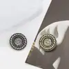 Botón de Metal con Pintura Duffing Estilo Barroco Vintage para Traje de Hombre y Mujer Abrigo Largo Suéter Botón Redondo