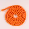 Cadarços Coloridos de Bolha com Design de Cabaça, Fofos Estilo Ins Antiderrapantes Versão Coreana, Versáteis para Estudantes, Atacado de Cadarços de Pelúcia