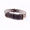 Collar para Mascotas de Cuero Sintético PU de Fábrica, para Perros Medianos y Grandes, Collar de Cuello para Perro Ajustable Anti-Escape, en Stock para Entrega Rápida