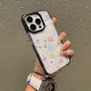 Funda de Teléfono Pintada con Flores Coloridas Estilo Acuarela Simple Personalizada con Tu Propio Diseño para Apple 18 Pro Max Transparente Anti-Caídas Suave