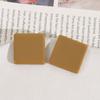22mm Criativo Mais Fácil para Combinar Cor Sólida Quadrado Resina Patch Brincos Grampo de Cabelo Capa de Celular Acessórios de Joalheria DIY Atacado