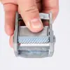 Apertador de Fivela Colorida de Zinco com Catraca, Gancho Agrupador, Apertador de Fivela de Prensagem de Zinco Branco 2,5, 4, 5cm
