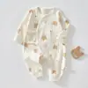 Roupas para bebê recém-nascido roupas de algodão sem costura borboleta para recém-nascido roupas de monge para bebê primavera e outono macacão de verão para recém-nascido