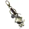 Decoración de Colgante Zodiacal Linda Estilo Dibujos Animados de Bronce Antiguo Creativo y Único para Bolsos, Accesorio Colgante Versátil, Superventas Transfronterizo