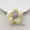 Tecido Amassado Colorido como Doce Preenchido com Algodão Flor de Cinco Pétalas Acessórios de Tecido para Sapato DIY Flor de Sapato Chapéu Bolsas Acessórios para Cabelo Broches Acessórios