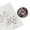 Lantejoulas Estrela Coloridas Misturadas Decorações para Nail Art, Populares nas Redes Sociais, Estilo Ins Estrela de Cinco Pontas Macaron Decorações de Material Misturado