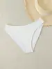2027 Moda Transfronteriza Sexy Color Sólido Moderno de Cintura Baja Ajustado Cómodo Nuevo Bikini Multicolor Traje de Baño de una Pieza para Mujer