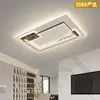 [Yan Xuan] 2025 nueva lámpara de sala de estar, lámpara de techo LED, lámpara de dormitorio moderna, simple y atmosférica, color rojo