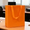 Bolso sin cintura para la cintura Tienda de Ropa Bolsa de Compras Papel Tarjeta Blanca Souvenir Papel sin Agujero Bolsa para Empaquetar Regalos
