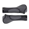 Juego de Manillar de Cuerno de Goma para Bicicleta de Montaña Juego de Manillares de Bicicleta Accesorios de Montar Par de Manillares de Bloqueo Bilateral Equipo de Montar
