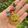 Yanwu 2025 Nuevo Estilo Chino Calabaza de Cobre Moneda de los Cinco Emperadores Llavero Colgante Pixiu Set de Regalo para Eventos de Negocios