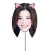 Máscara de Broma de Kim Dahyun y Zhou Ziyu de Twice para Bloqueo de Puerta de Boda, Recogida en el Aeropuerto, Merchandising de Apoyo para Conciertos